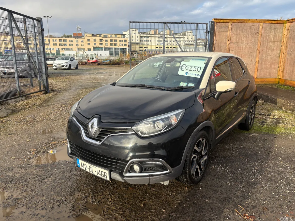 Renault Captur Hatchback, Diesel, 2014, Black