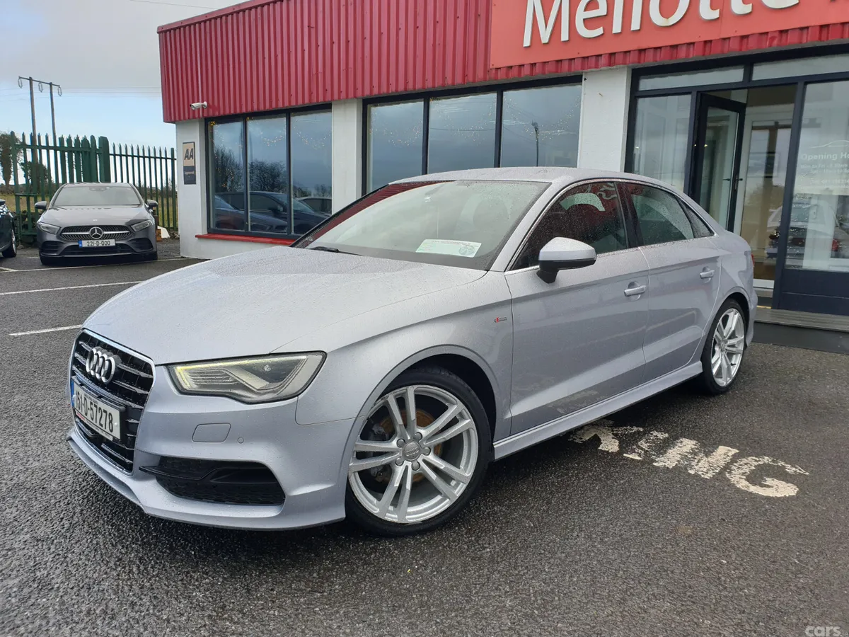 Audi A3 Saloon, Petrol, 2015, Silver