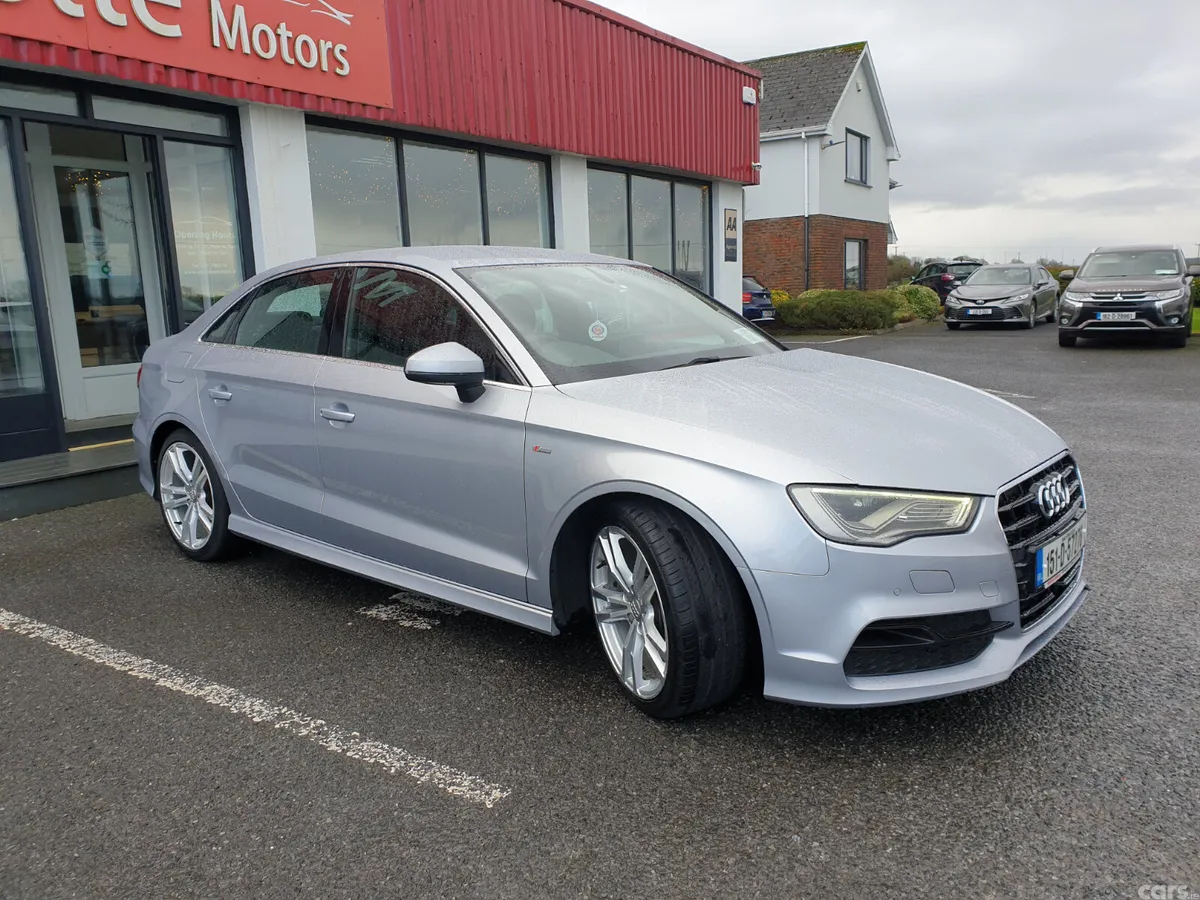Audi A3 Saloon, Petrol, 2015, Silver