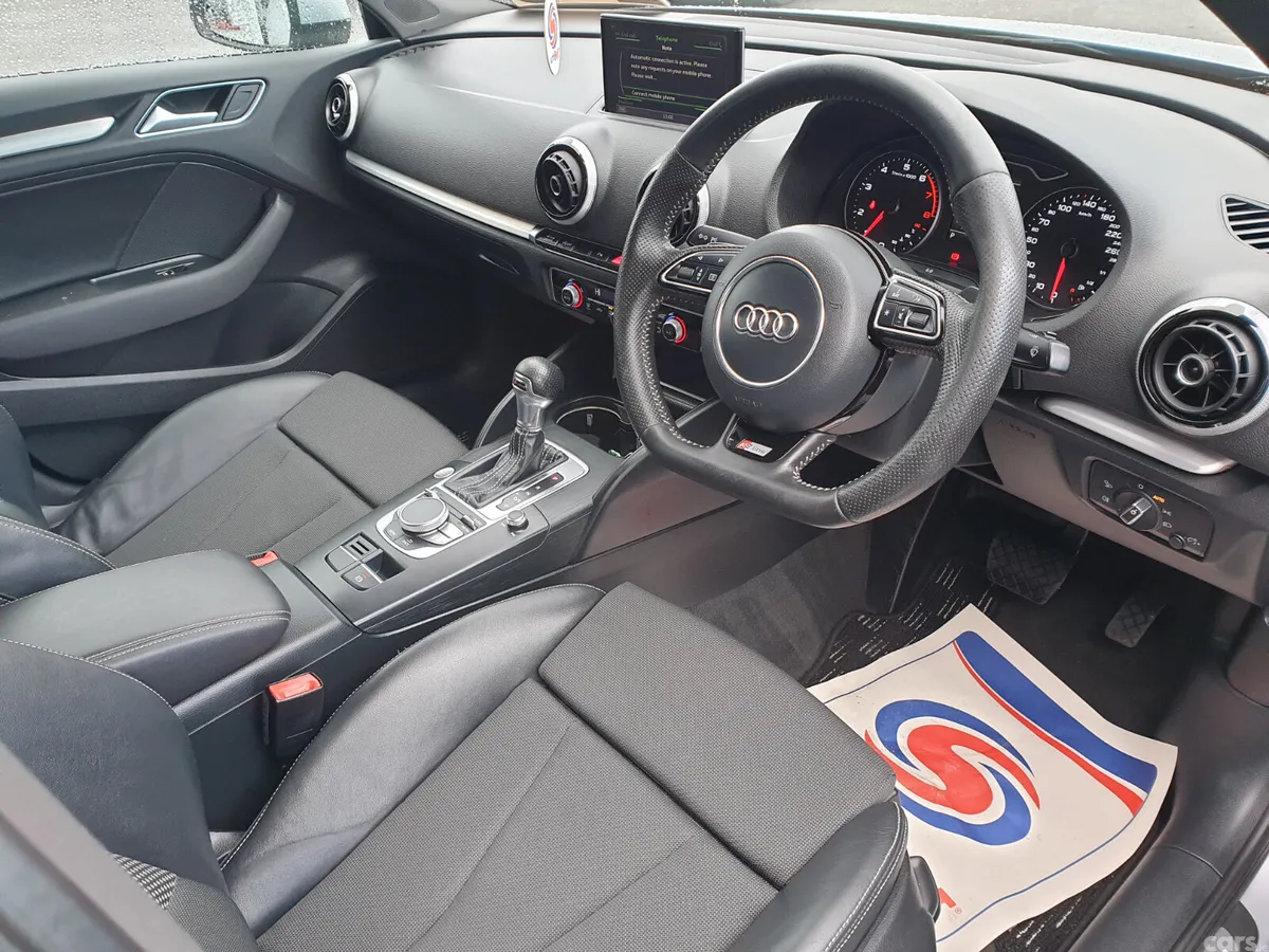 Audi A3 Saloon, Petrol, 2015, Silver