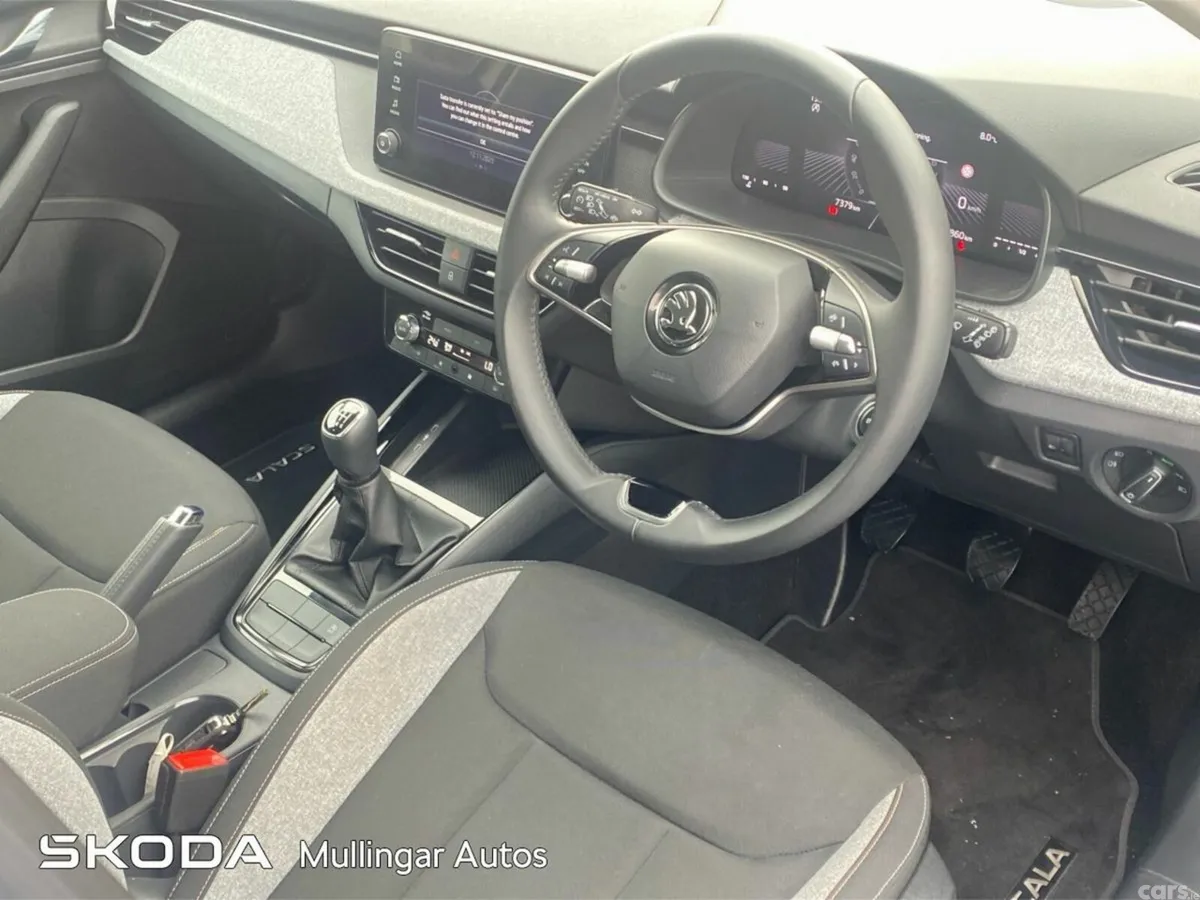Skoda Scala Hatchback, Petrol, 2025, White