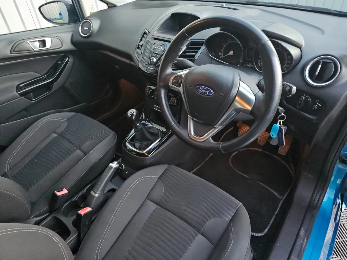 Ford Fiesta Hatchback, Petrol, 2015, Blue