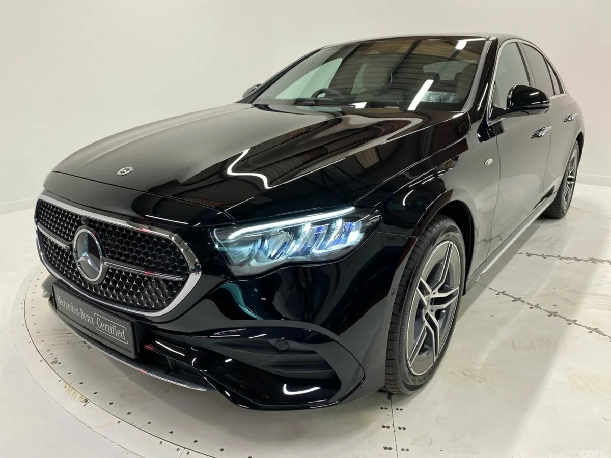 Mercedes-Benz E-Class Saloon, Petrol Plug-in Hybrid, 2025, Black