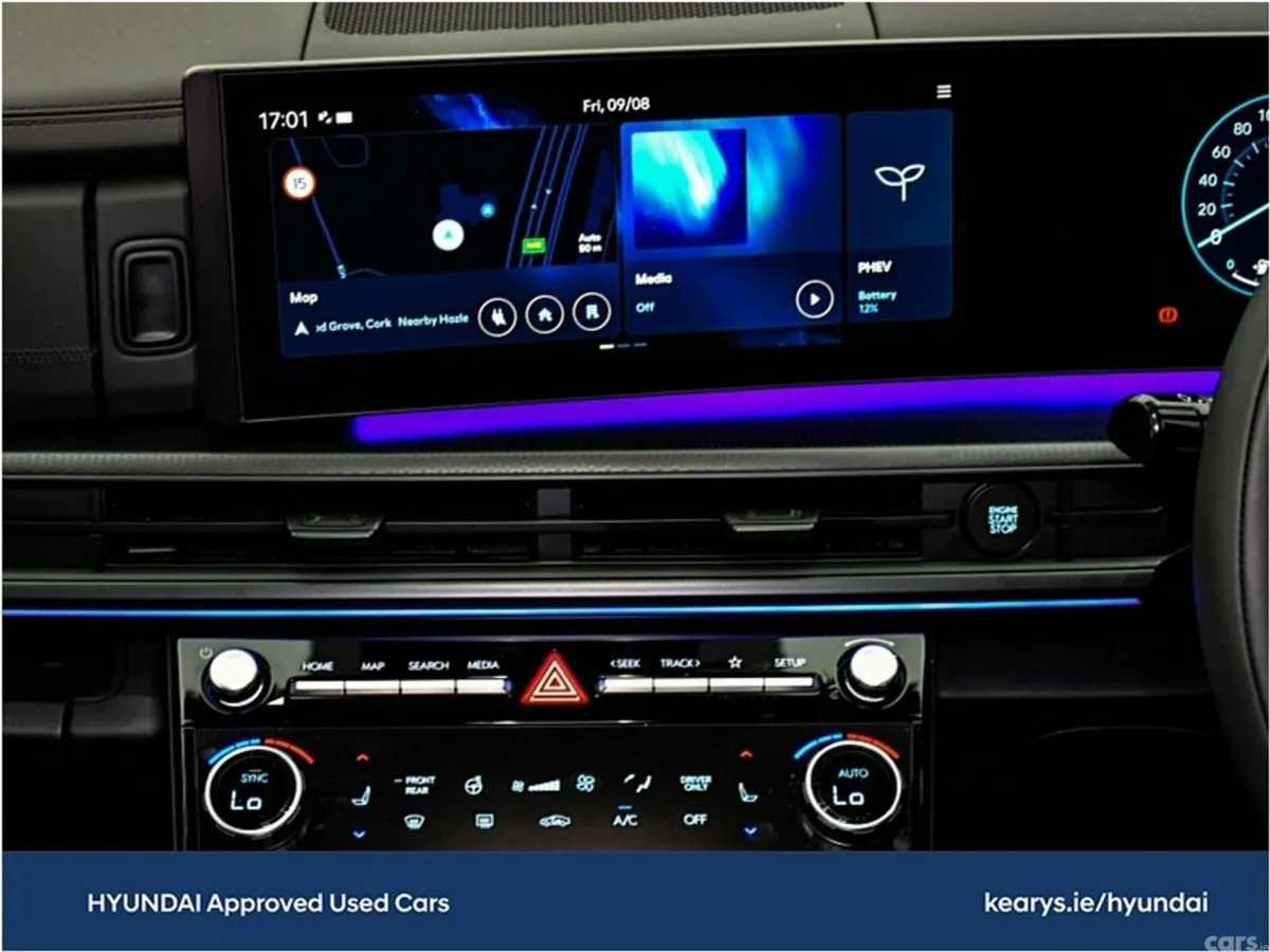 Hyundai Santa Fe SUV, Petrol Plug-in Hybrid, 2027, Black