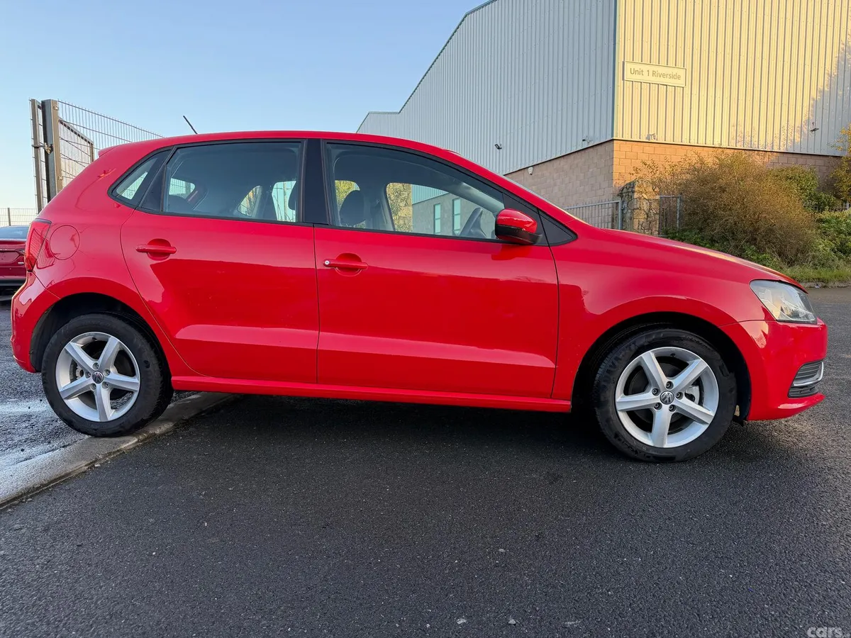 Volkswagen Polo Hatchback, Petrol, 2017, Red