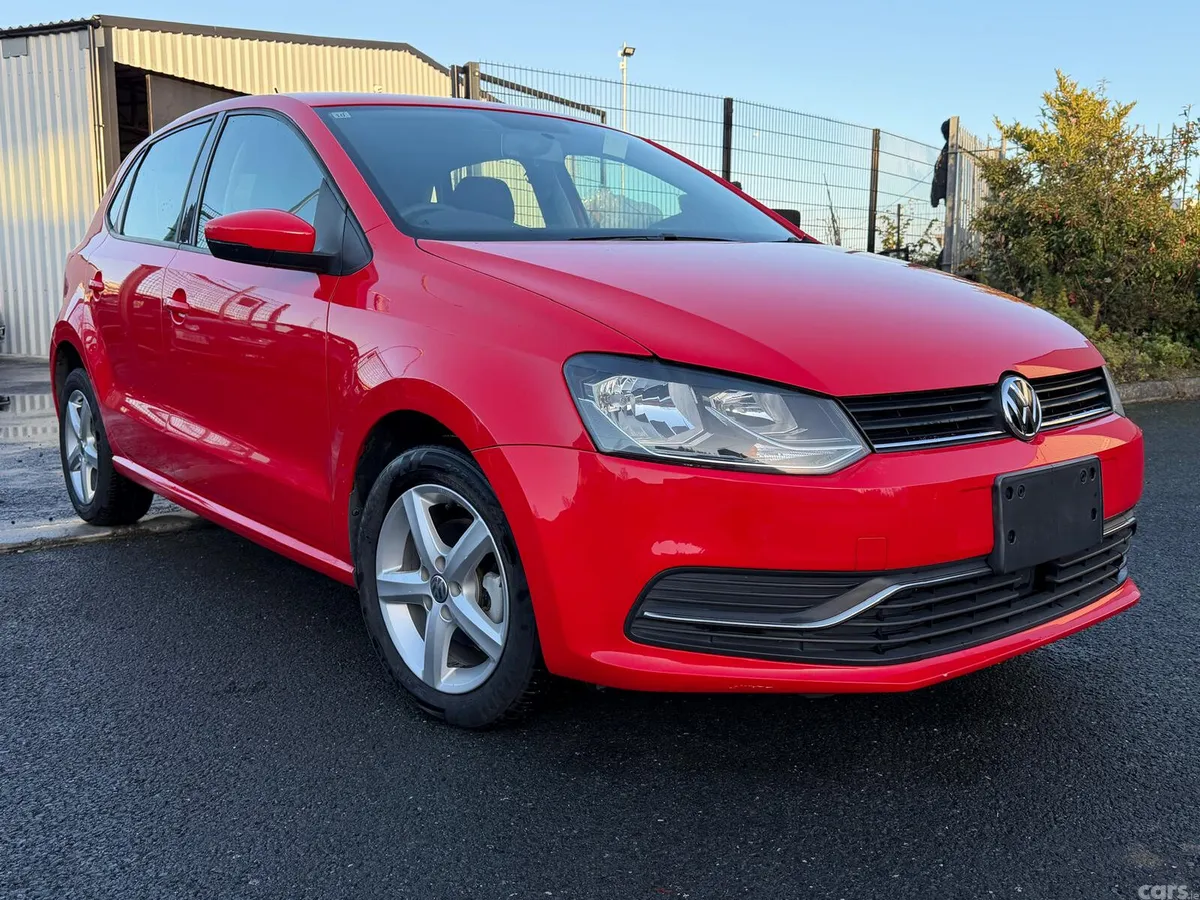 Volkswagen Polo Hatchback, Petrol, 2017, Red