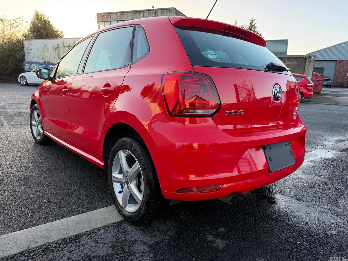 Volkswagen Polo Hatchback, Petrol, 2017, Red