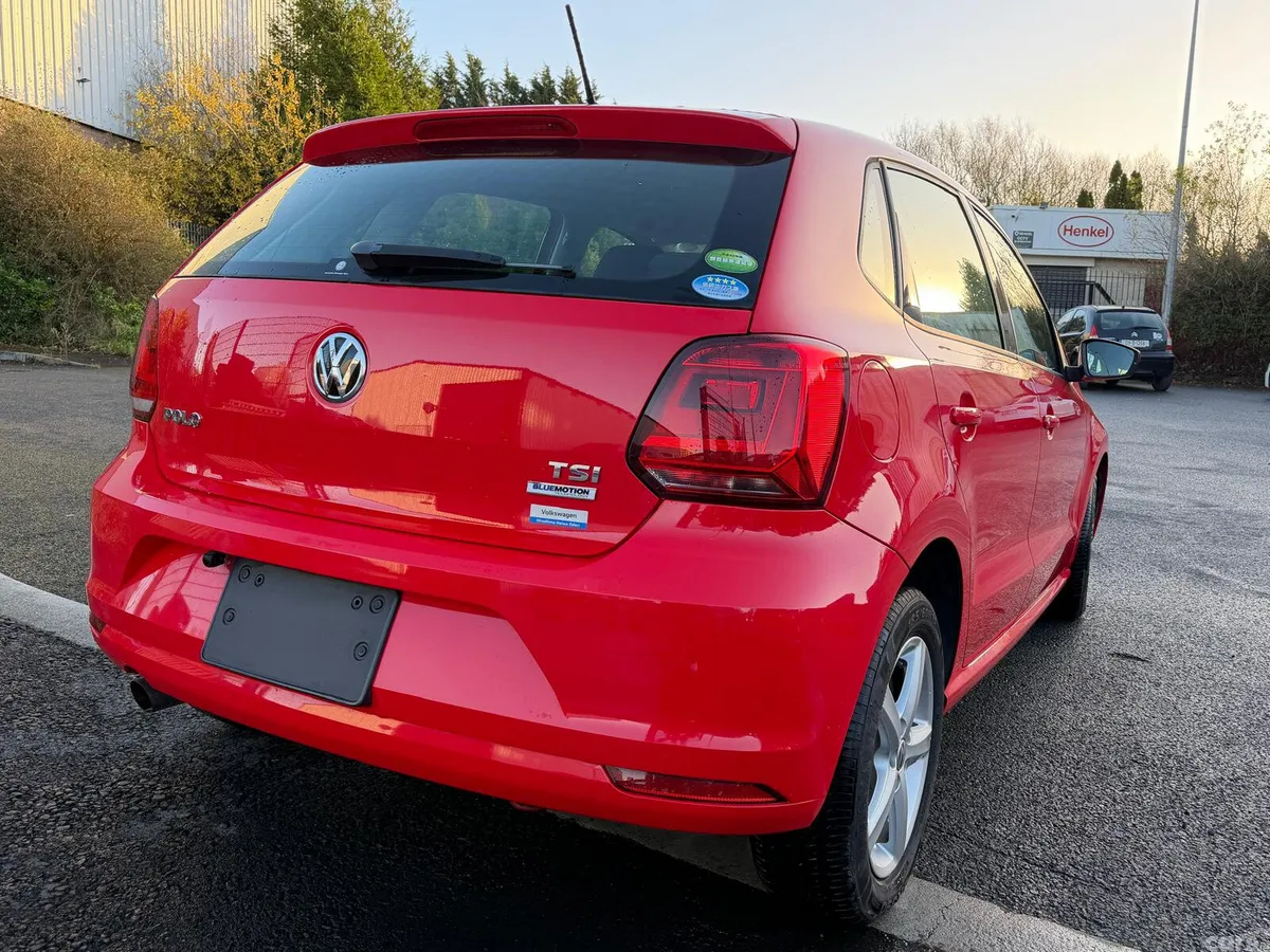 Volkswagen Polo Hatchback, Petrol, 2017, Red