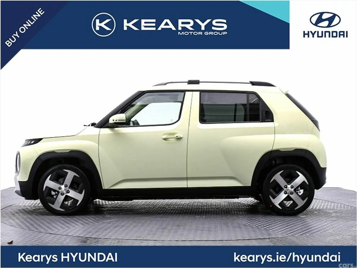 Hyundai INSTER SUV, Electric, 2027, Yellow