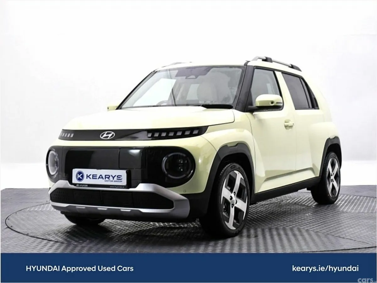 Hyundai INSTER SUV, Electric, 2027, Yellow