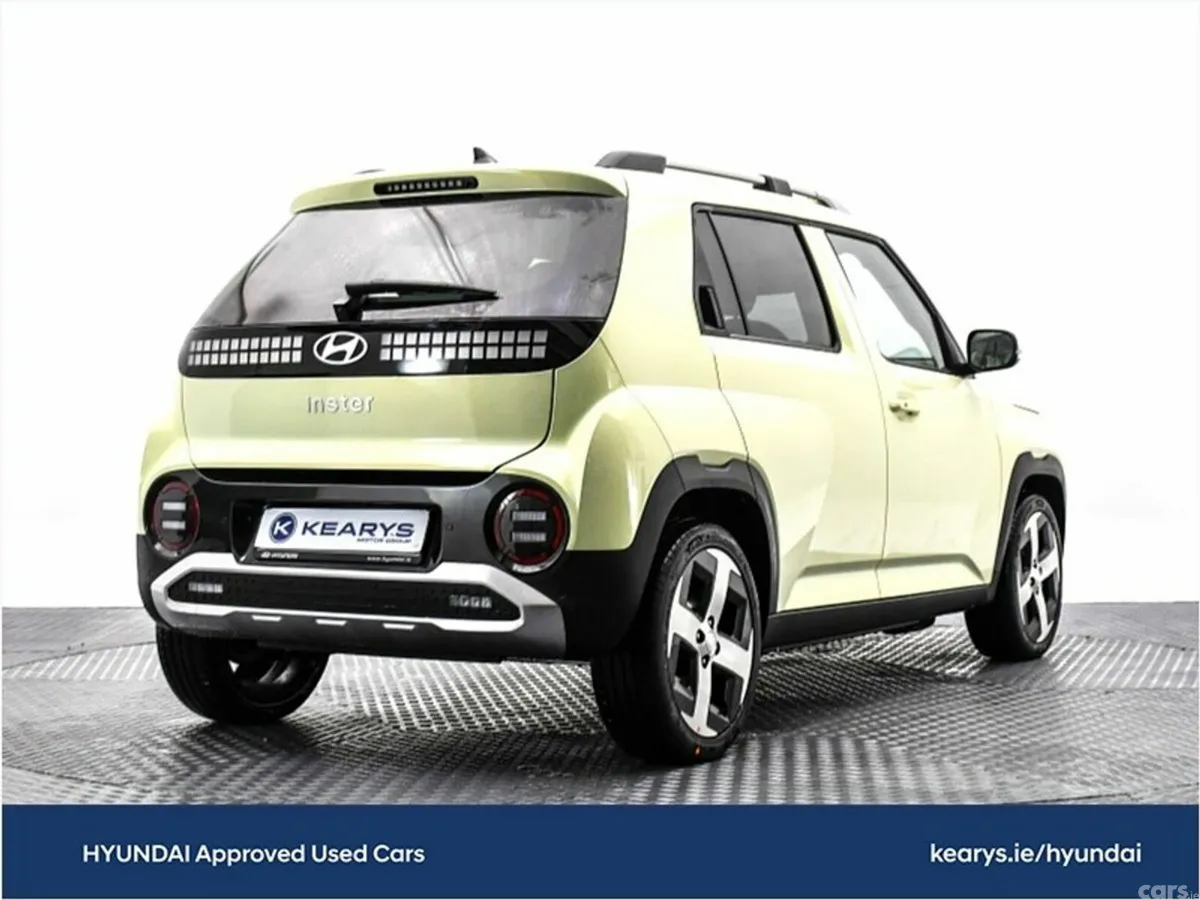 Hyundai INSTER SUV, Electric, 2027, Yellow