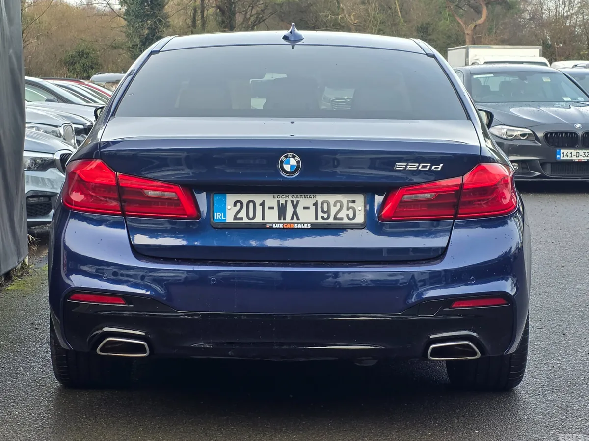 BMW 5-Series Saloon, Diesel, 2020, Blue