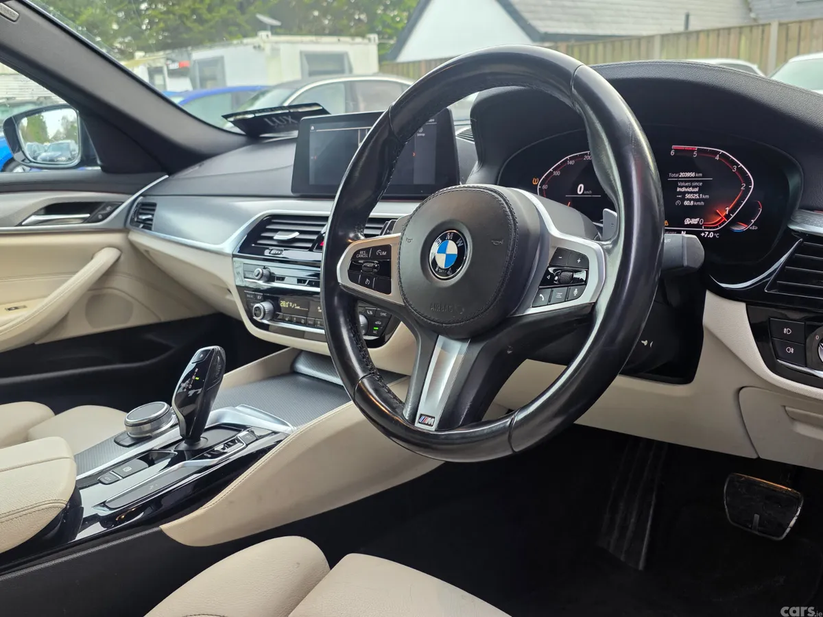 BMW 5-Series Saloon, Diesel, 2020, Blue