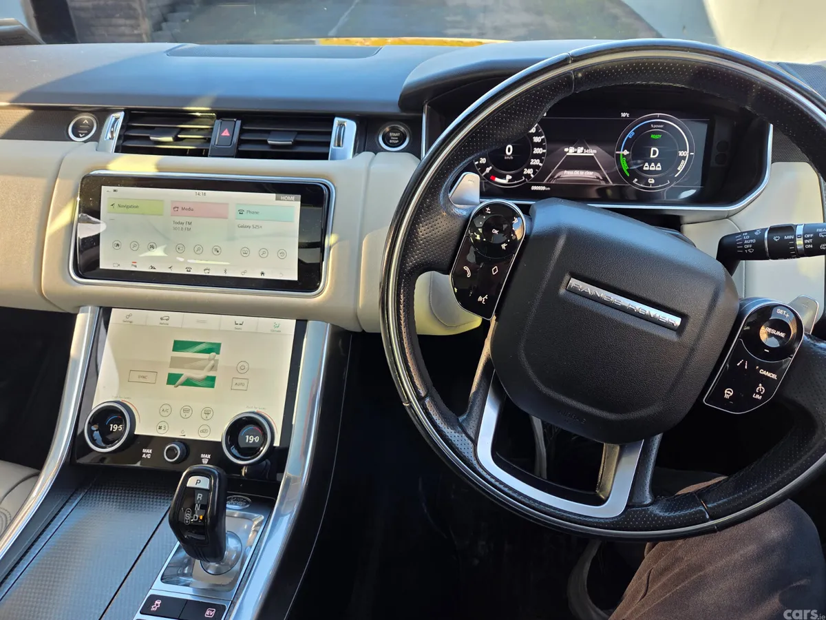 Land Rover Range Rover Sport SUV, Petrol Plug-in Hybrid, 2021, Black