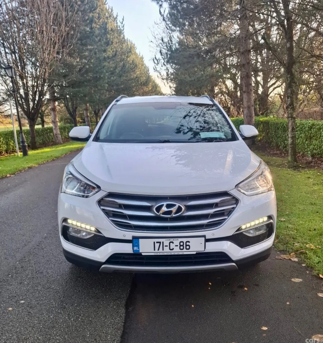 Hyundai Santa Fe SUV, Diesel, 2017, White