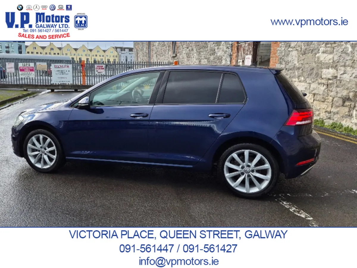 Volkswagen Golf Hatchback, Petrol, 2018, Blue