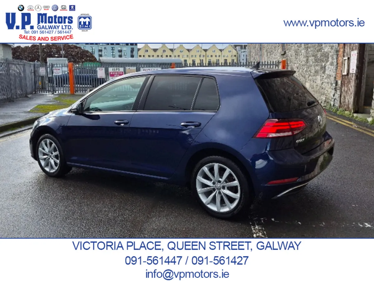 Volkswagen Golf Hatchback, Petrol, 2018, Blue