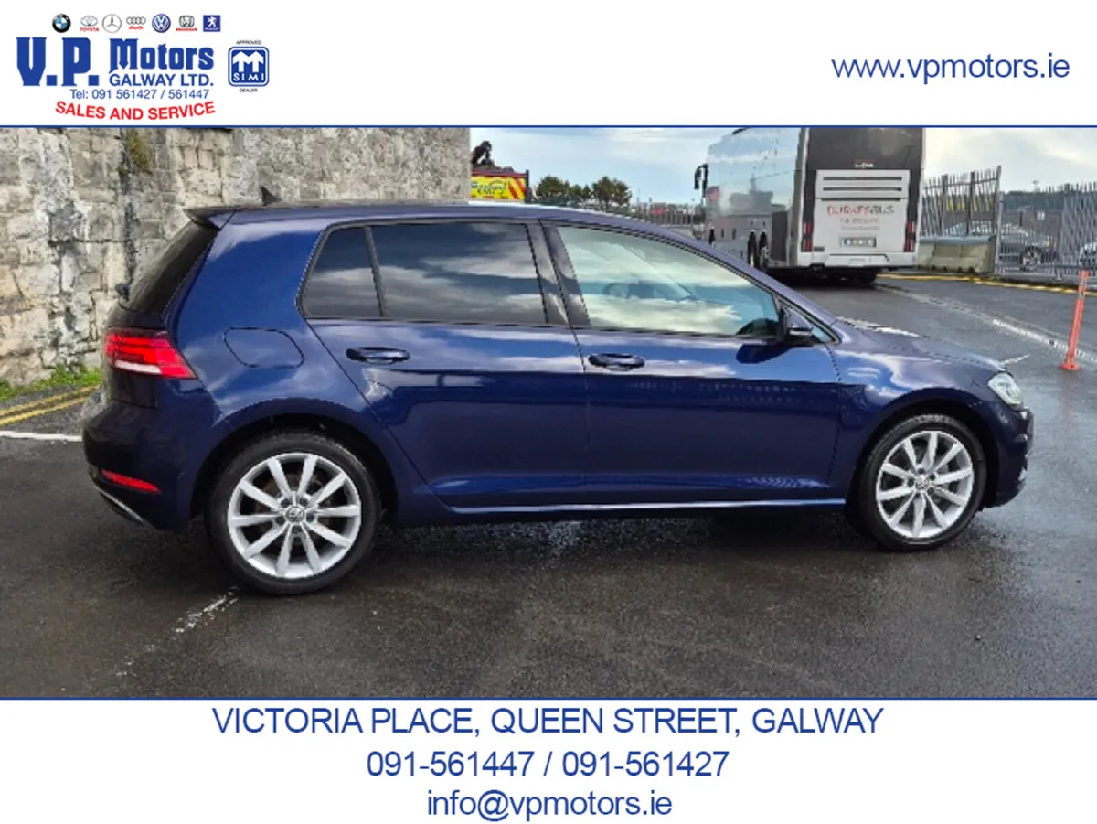 Volkswagen Golf Hatchback, Petrol, 2018, Blue