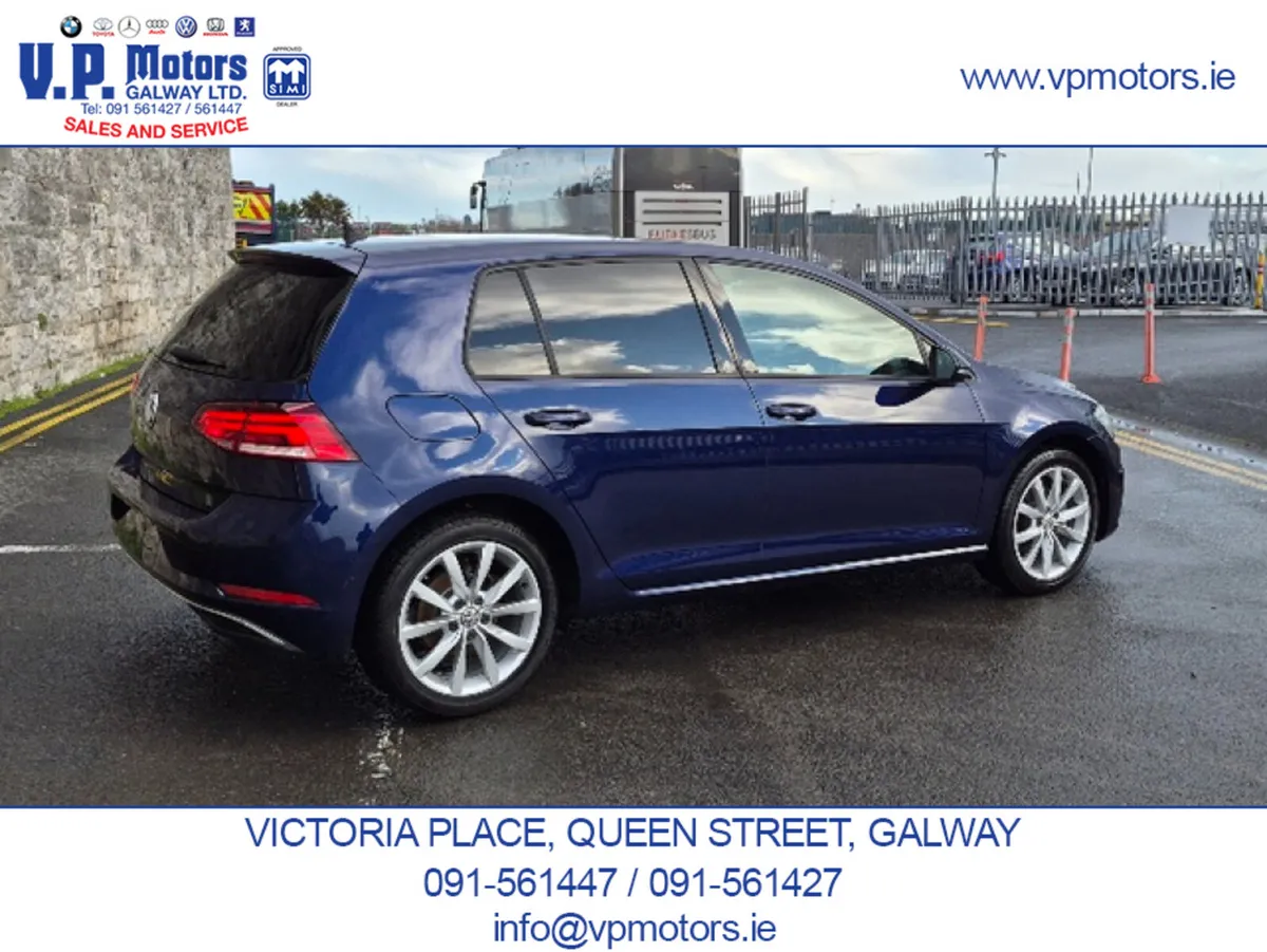 Volkswagen Golf Hatchback, Petrol, 2018, Blue