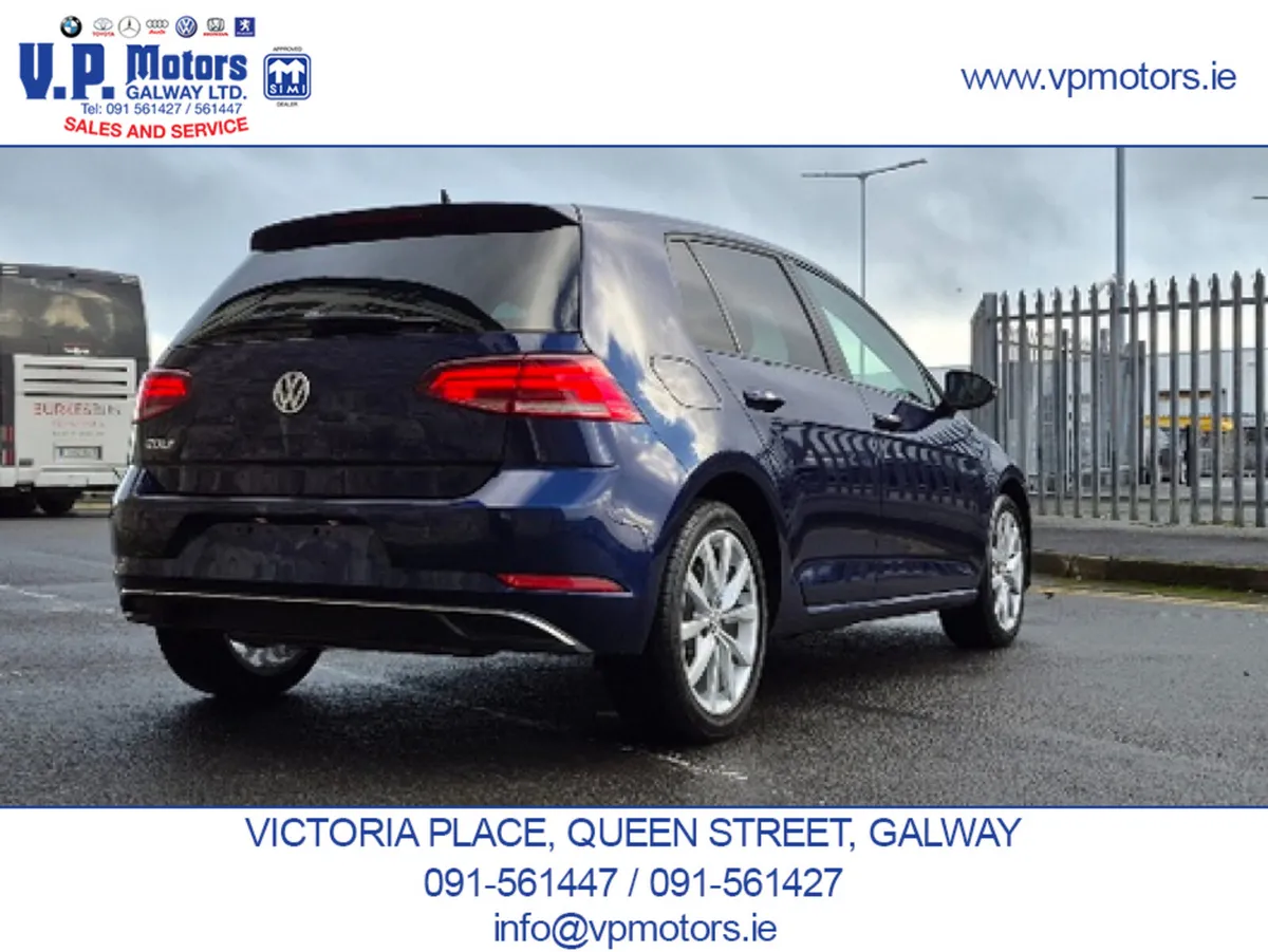 Volkswagen Golf Hatchback, Petrol, 2018, Blue