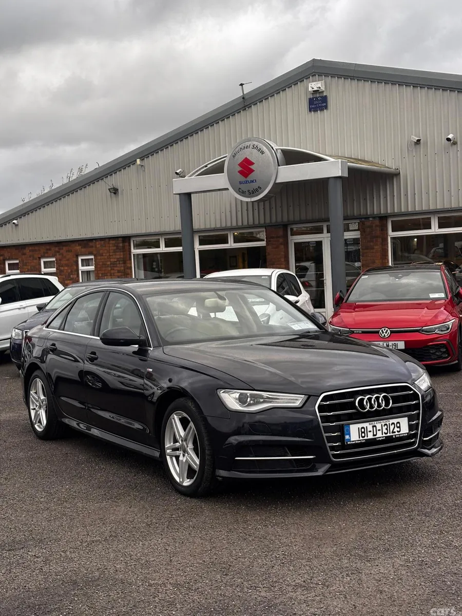 Audi A6 Saloon, Diesel, 2018, Blue