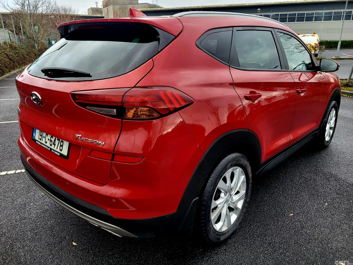 Hyundai Tucson SUV, Diesel, 2019, Red