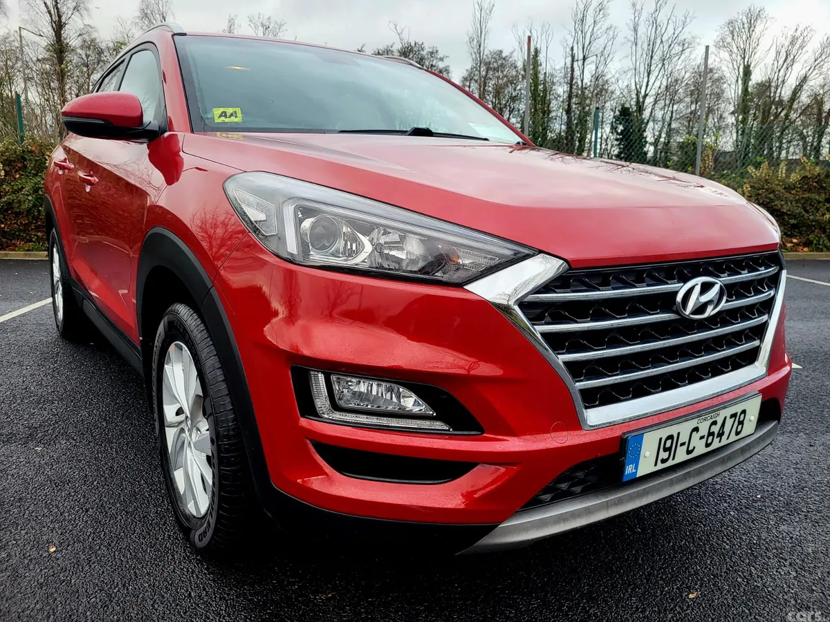 Hyundai Tucson SUV, Diesel, 2019, Red