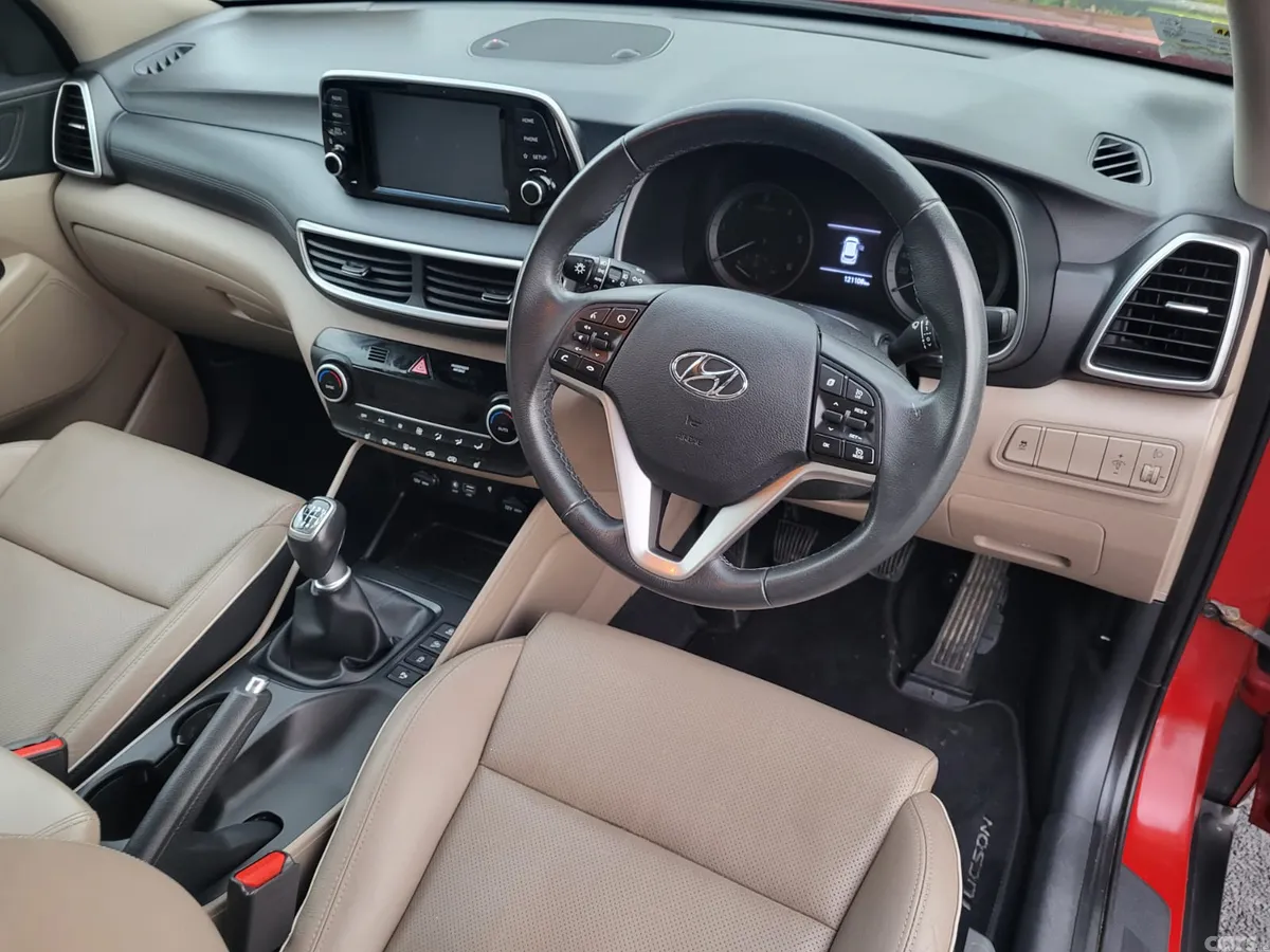 Hyundai Tucson SUV, Diesel, 2019, Red