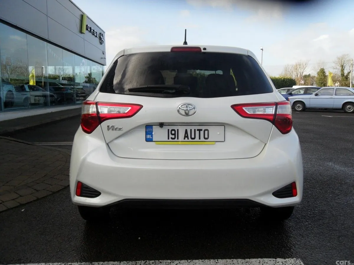 Toyota Vitz Hatchback, Petrol, 2019, White