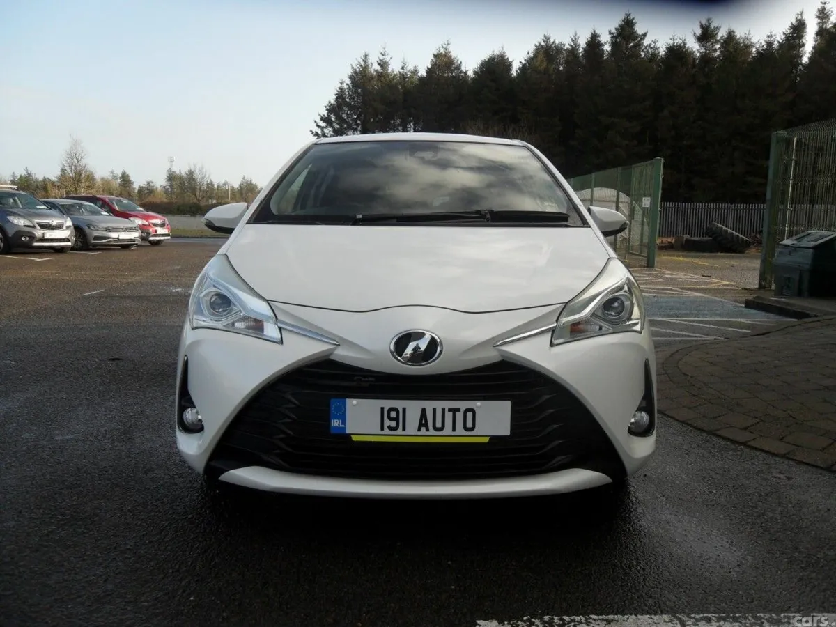 Toyota Vitz Hatchback, Petrol, 2019, White