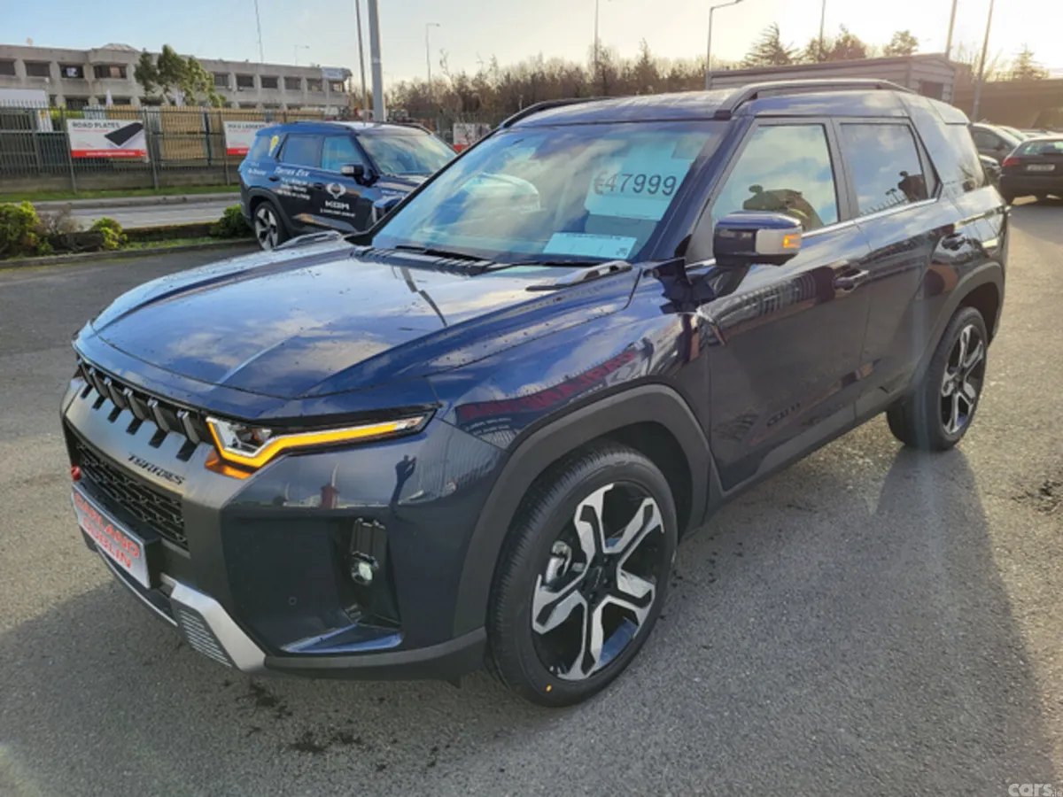 KGM Torres SUV, Petrol Hybrid, 2026, Blue