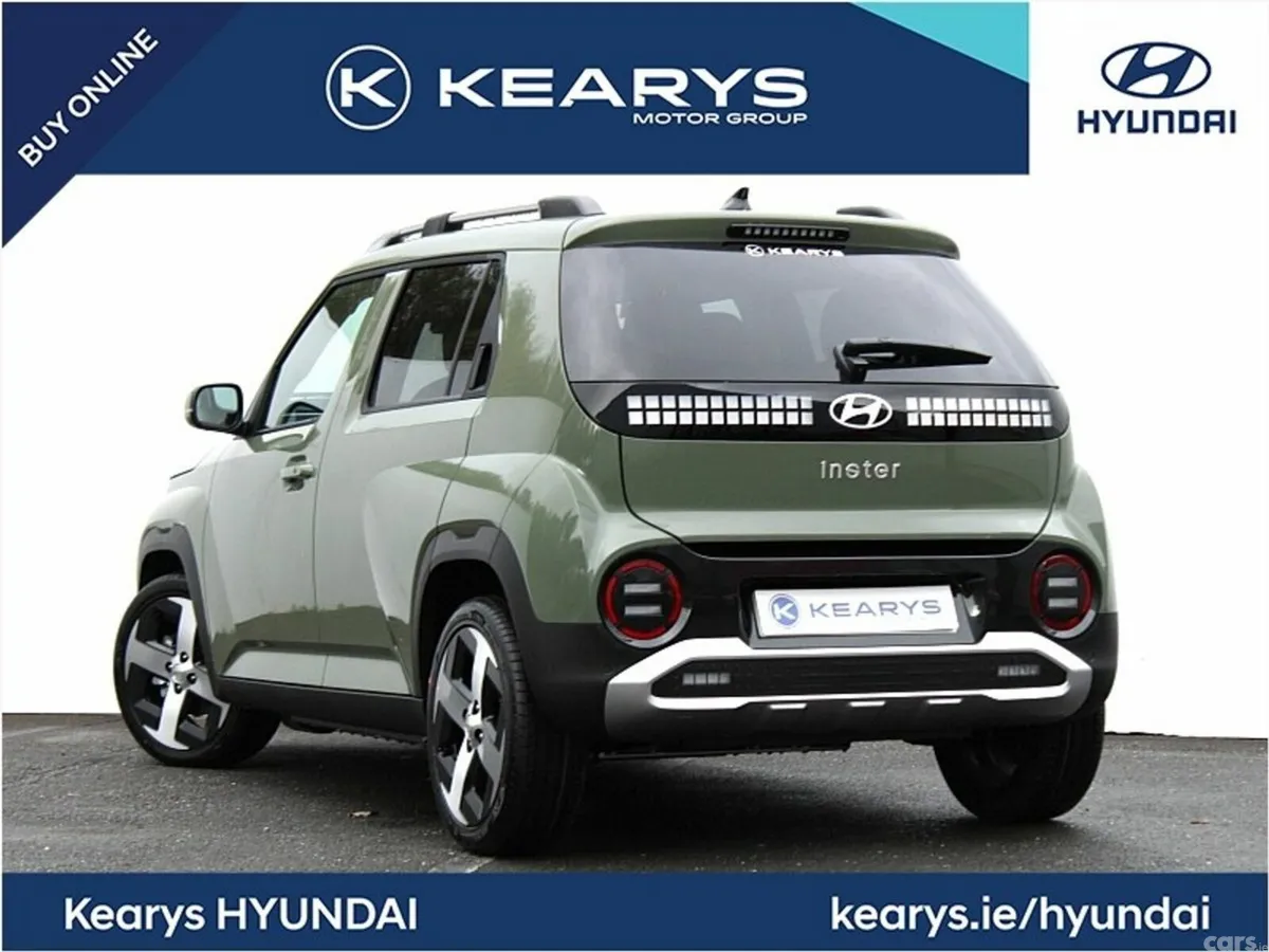 Hyundai INSTER Hatchback, Electric, 2027, Green