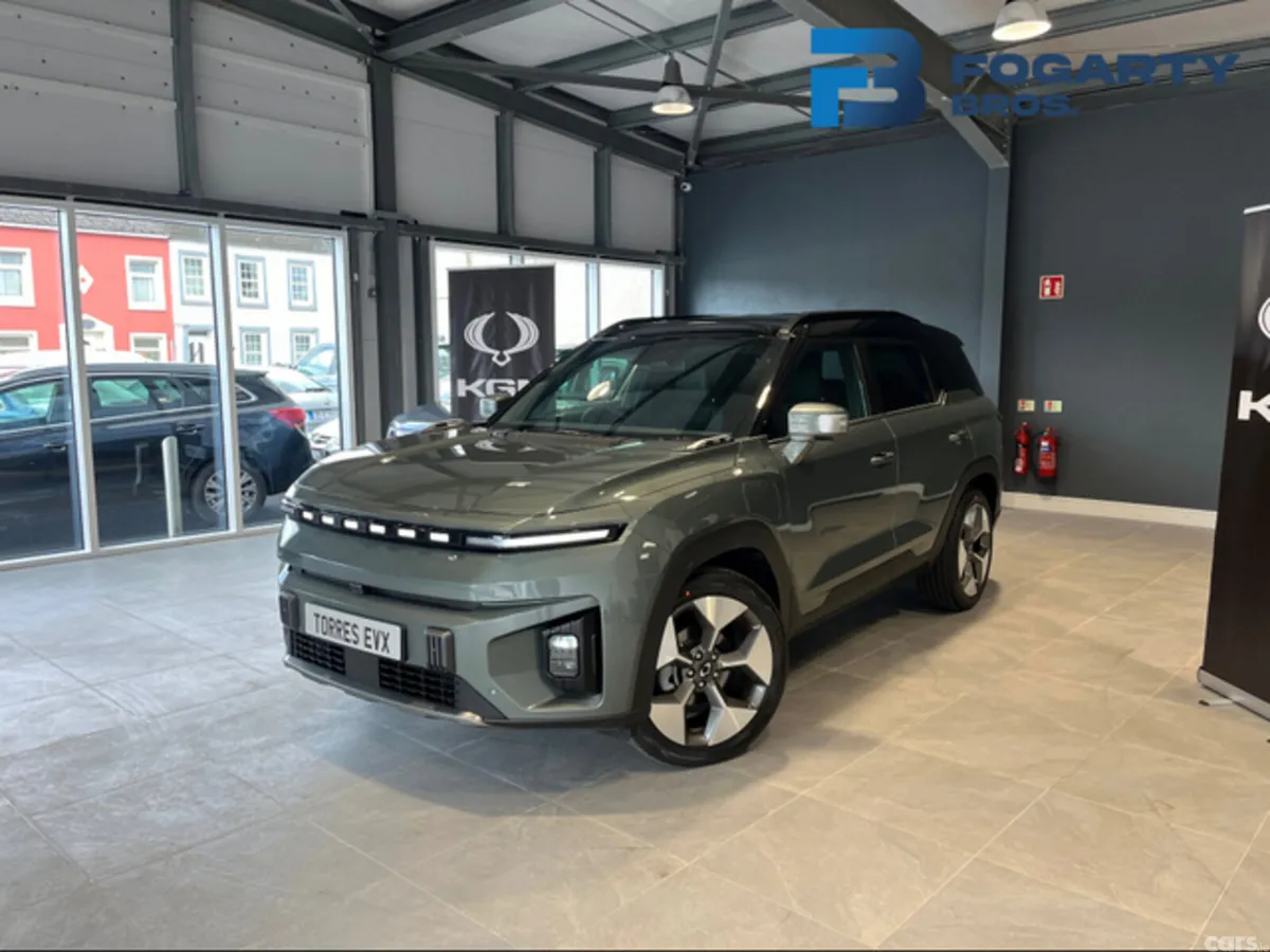 KGM Torres EVX SUV, Electric, 2026, Green