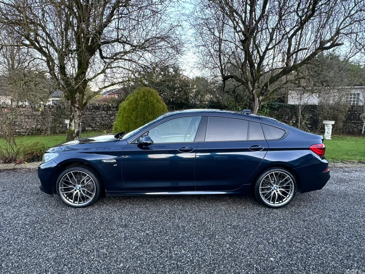 BMW 5-Series Saloon, Diesel, 2014, Blue