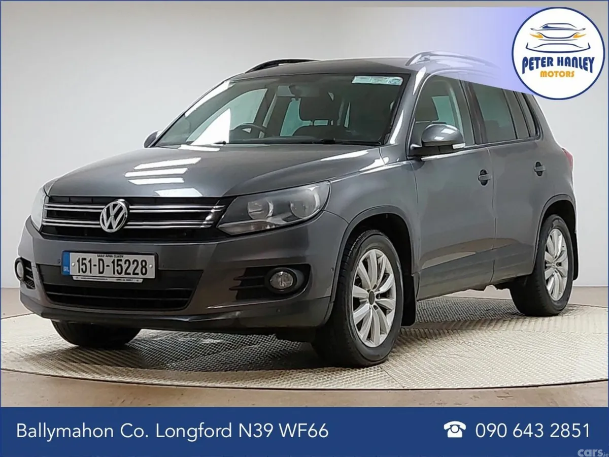 Volkswagen Tiguan SUV, Diesel, 2015, Grey