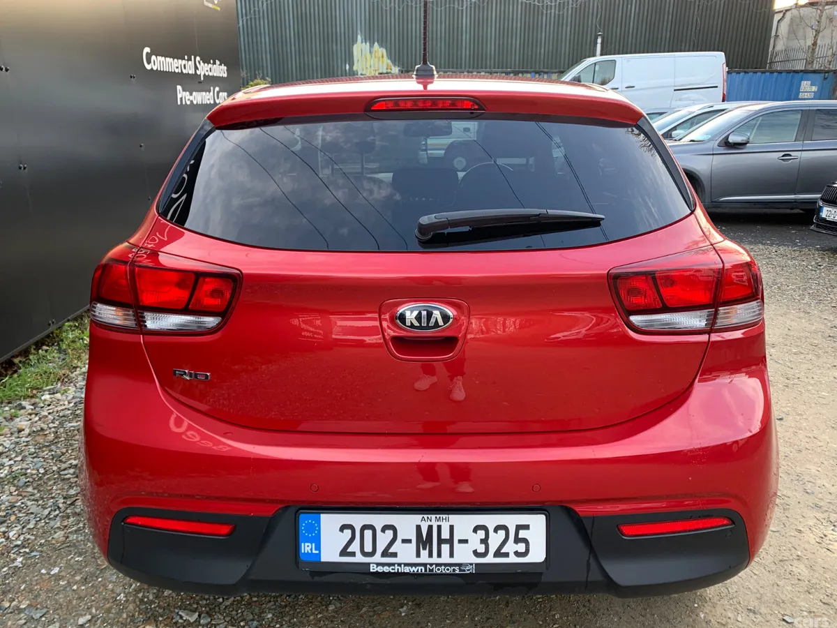 Kia Rio Hatchback, Petrol, 2020, Red