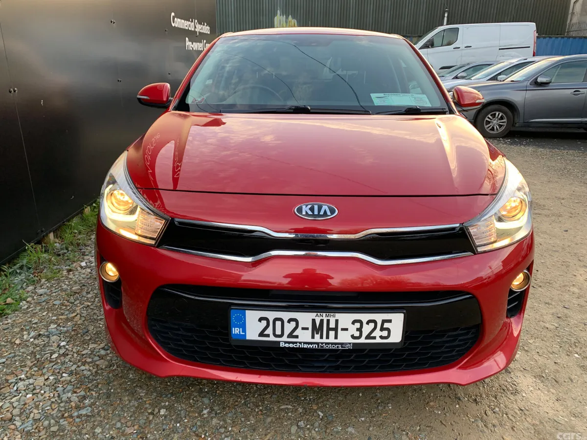 Kia Rio Hatchback, Petrol, 2020, Red