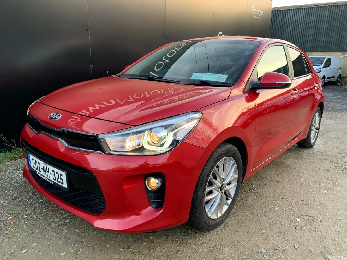 Kia Rio Hatchback, Petrol, 2020, Red