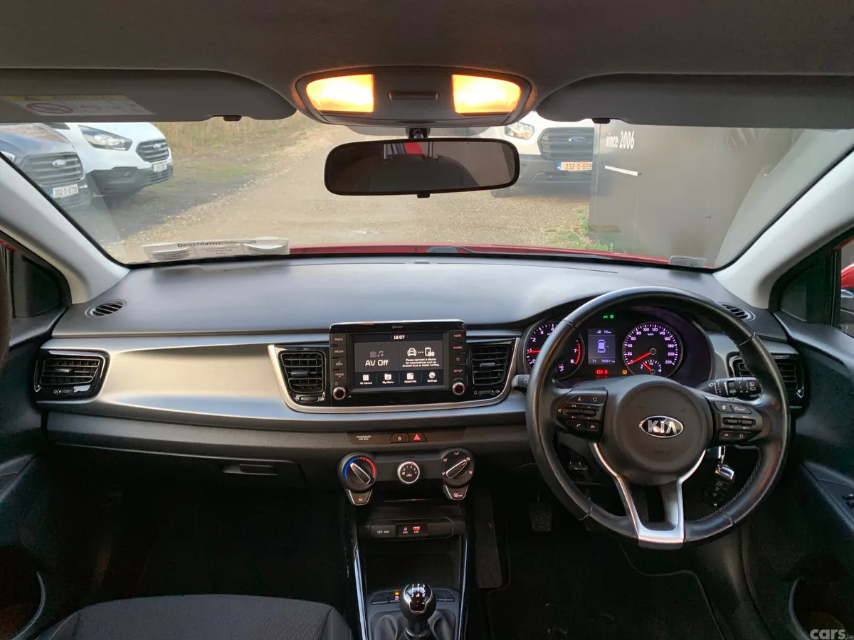 Kia Rio Hatchback, Petrol, 2020, Red