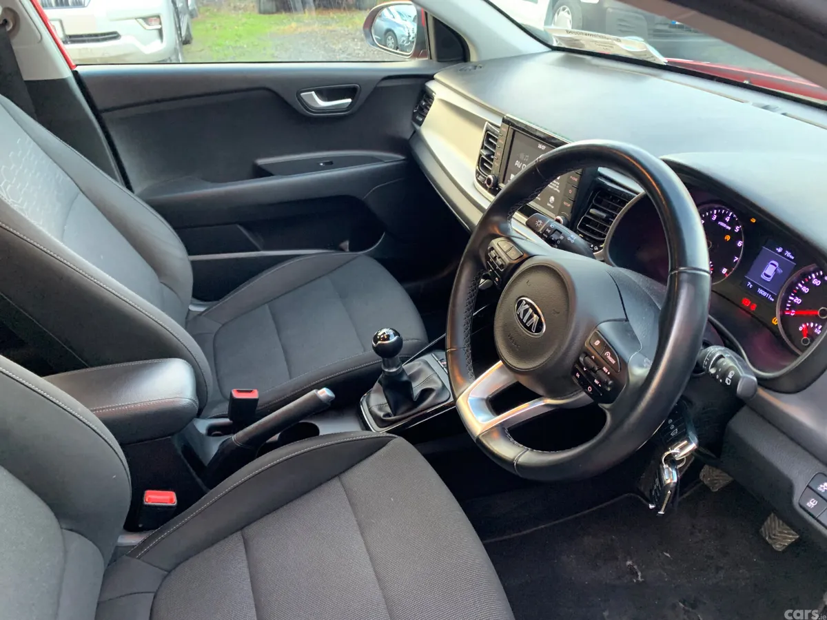 Kia Rio Hatchback, Petrol, 2020, Red