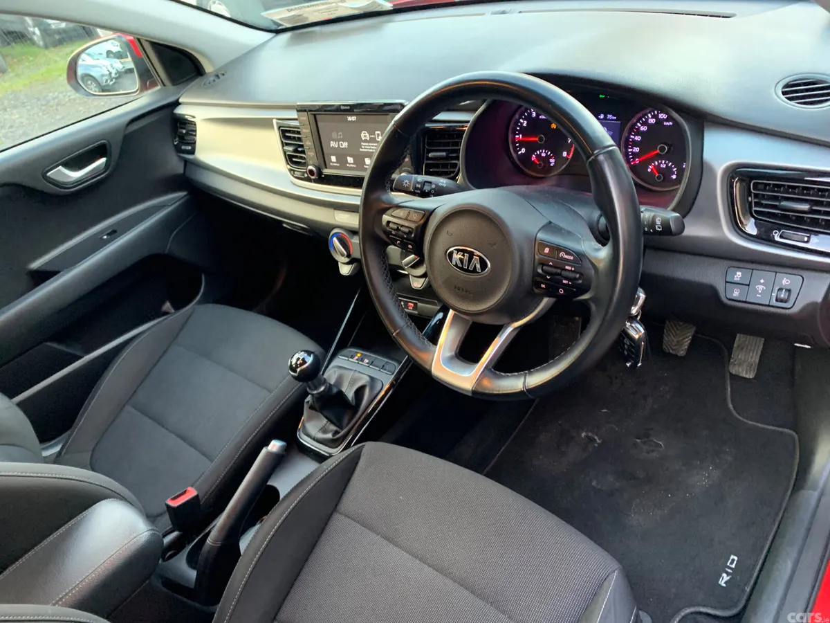 Kia Rio Hatchback, Petrol, 2020, Red