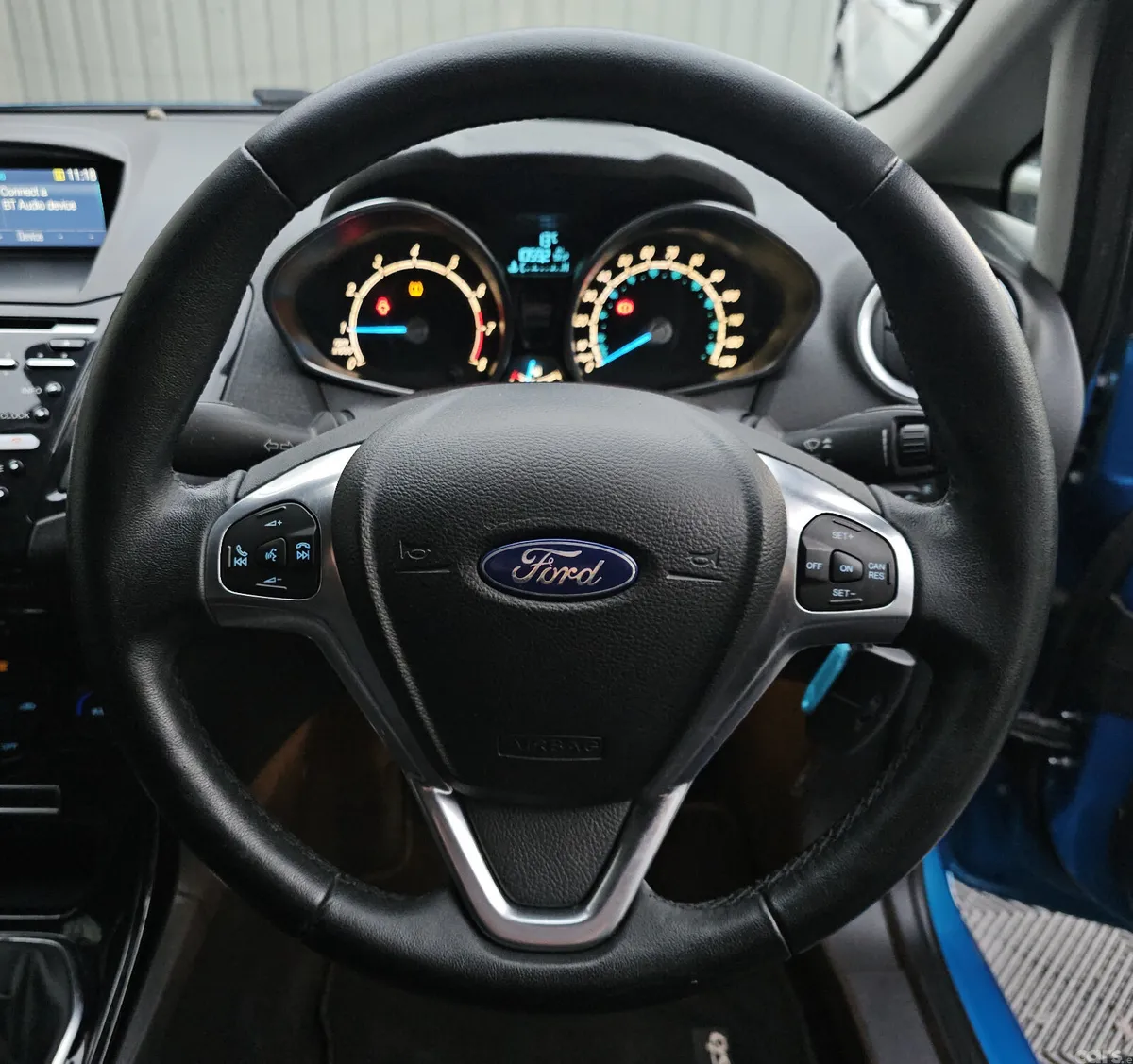 Ford Fiesta Hatchback, Petrol, 2015, Blue