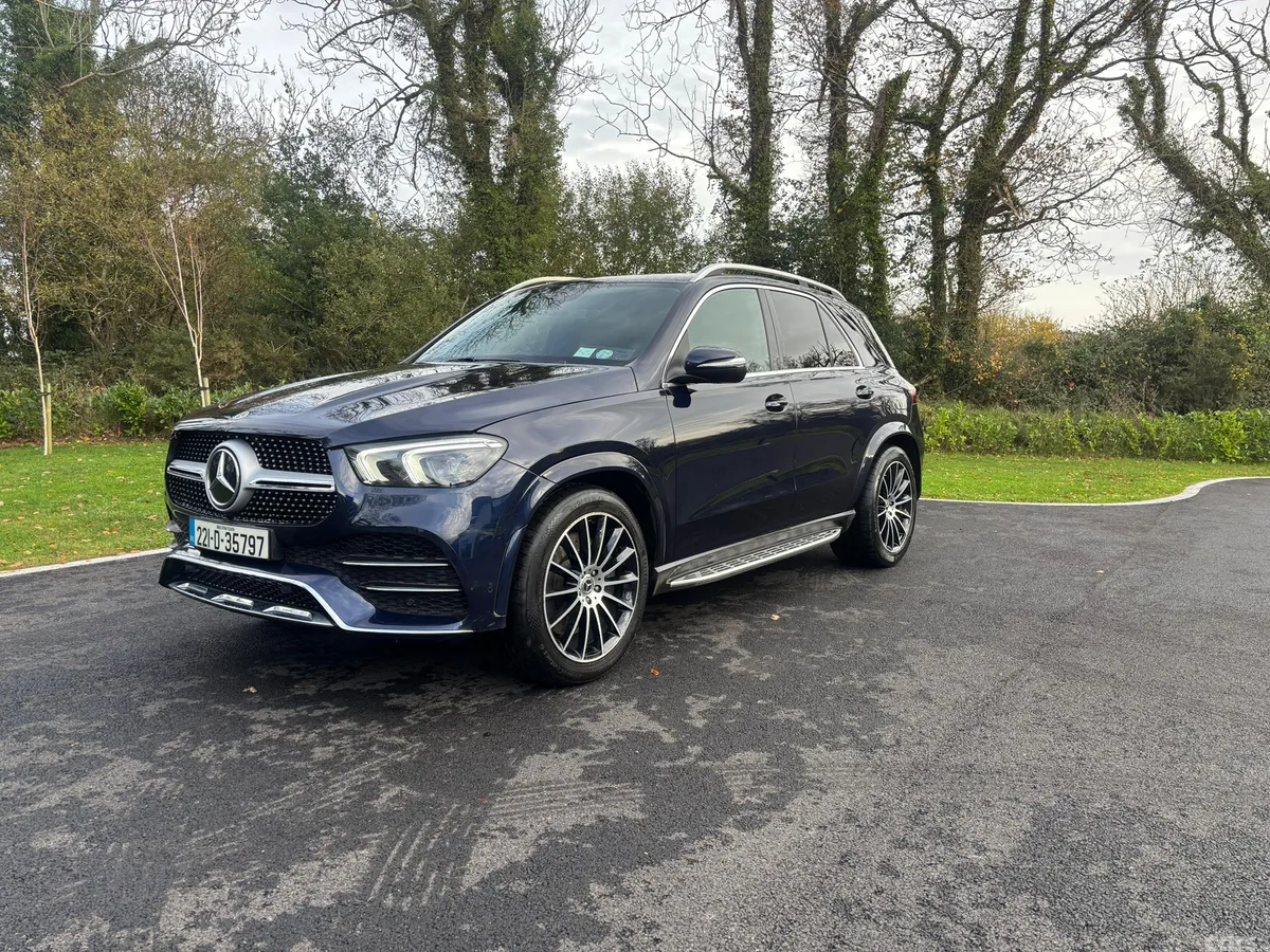 Mercedes-Benz GLE SUV, Diesel Plug-in Hybrid, 2022, Blue