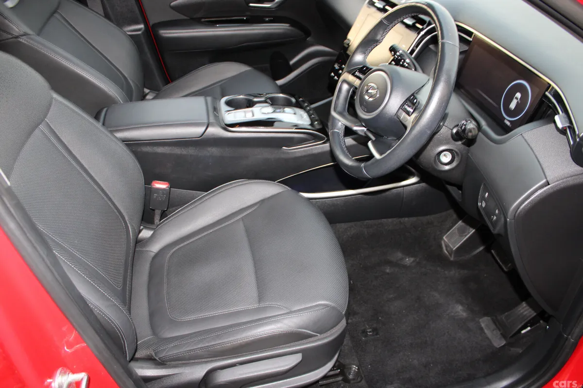 Hyundai Tucson SUV, Petrol Hybrid, 2021, Red