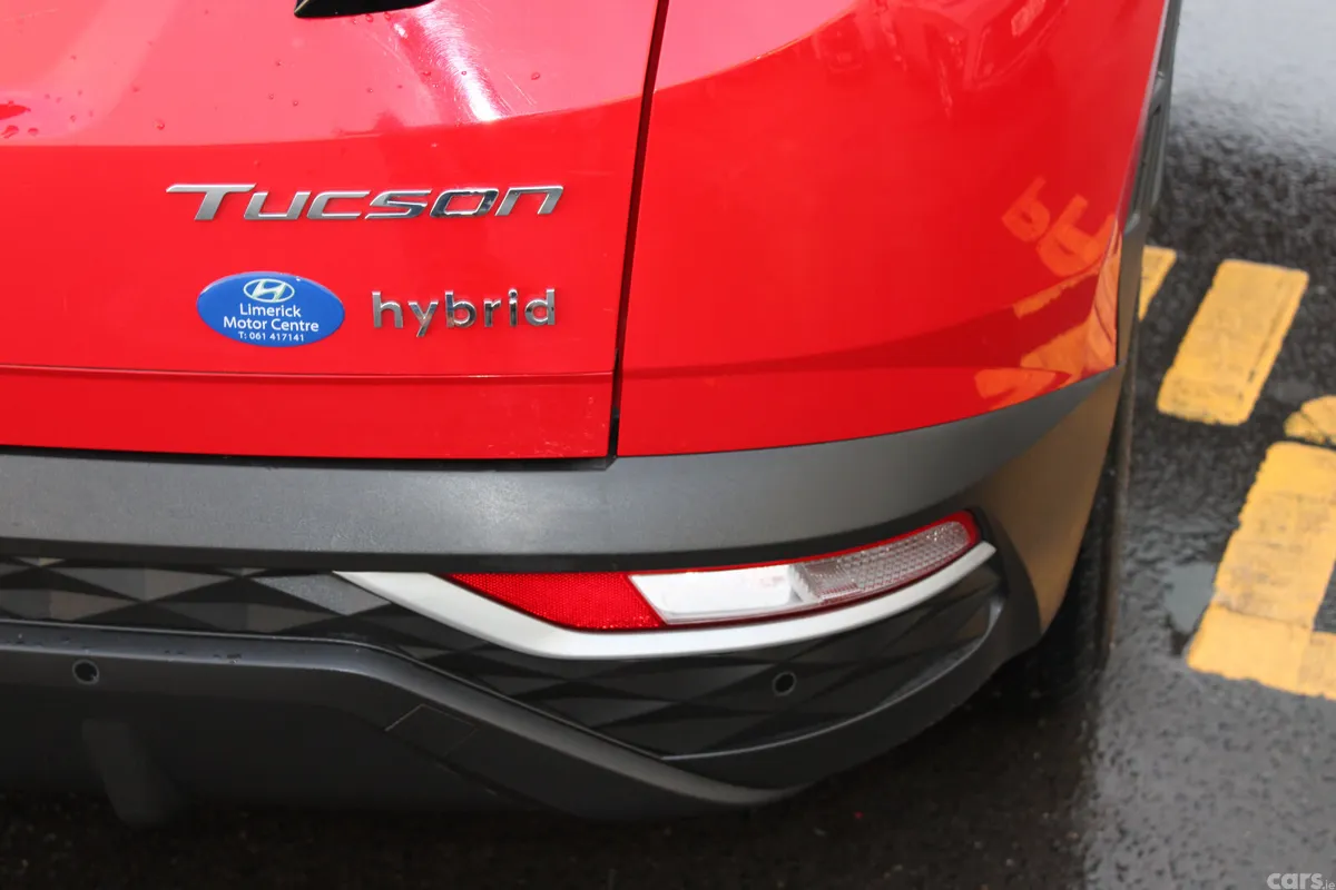 Hyundai Tucson SUV, Petrol Hybrid, 2021, Red
