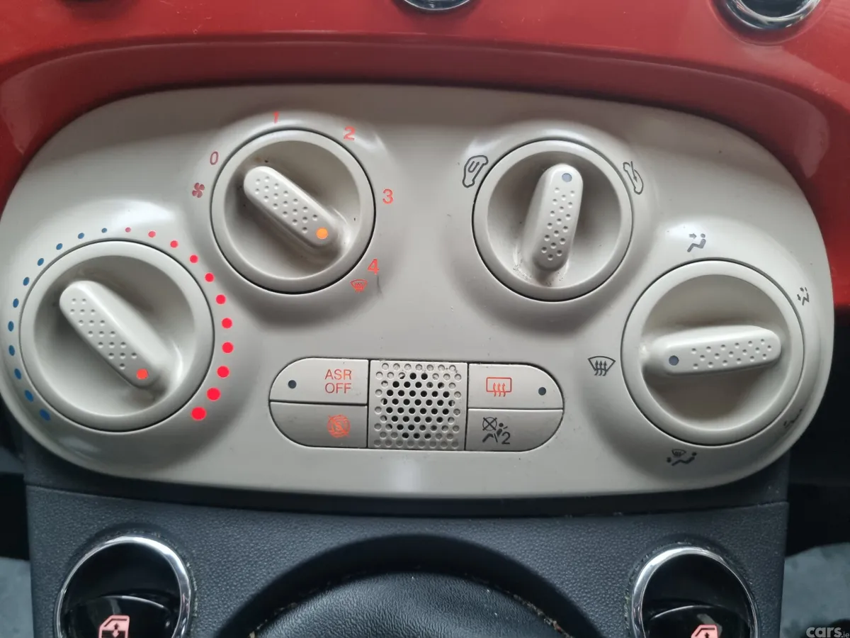 Fiat 500 Hatchback, Petrol, 2016, Pink