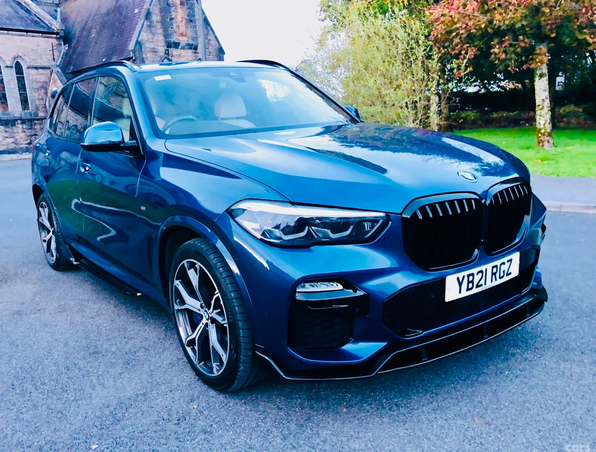 BMW X5 SUV, Petrol, 2021, Blue