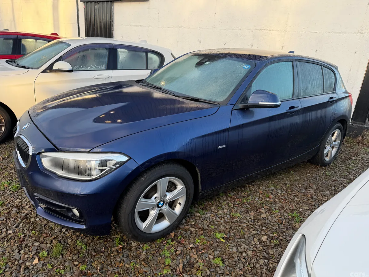 BMW 1-Series Hatchback, Petrol, 2016, Blue