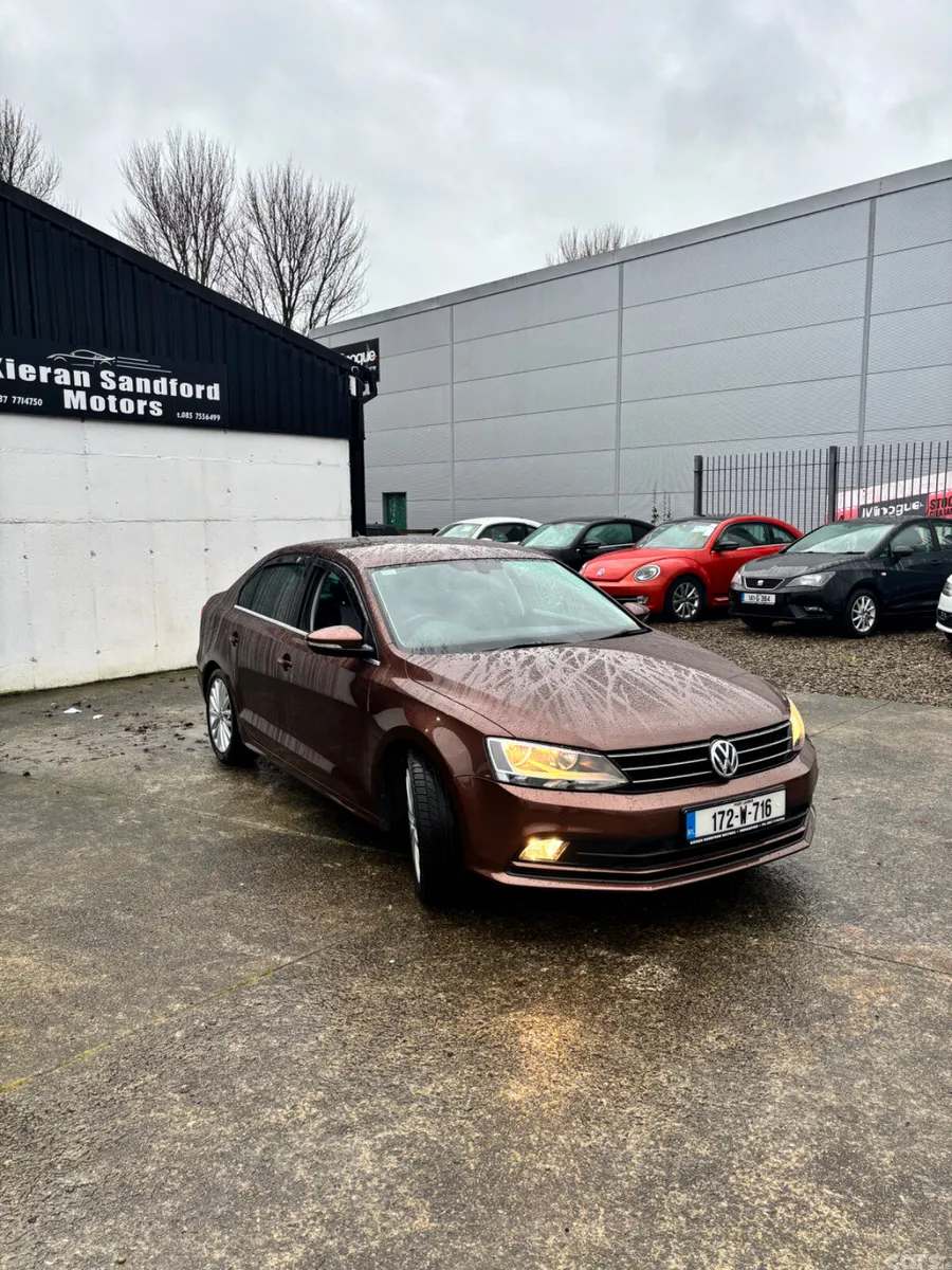 Volkswagen Jetta Saloon, Diesel, 2017, Brown
