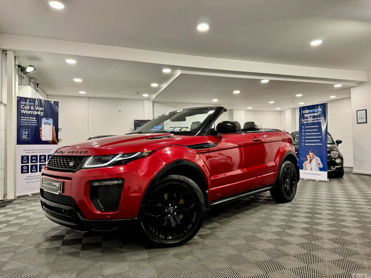 Land Rover Range Rover Evoque Convertible, Diesel, 2017, Red